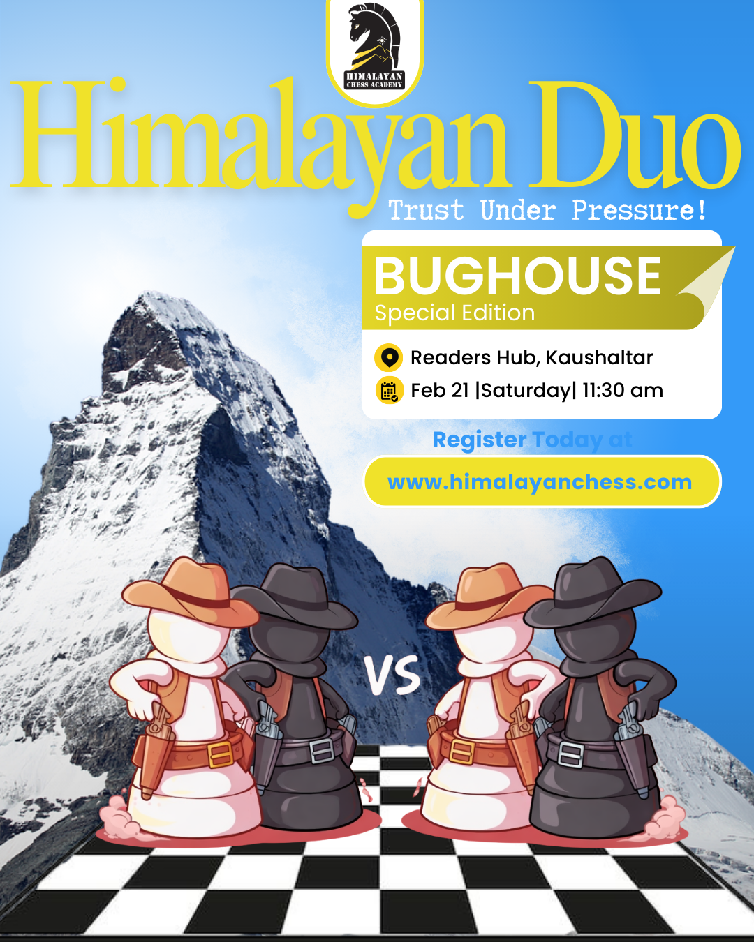 DUO Championship Wild West Edition Poster