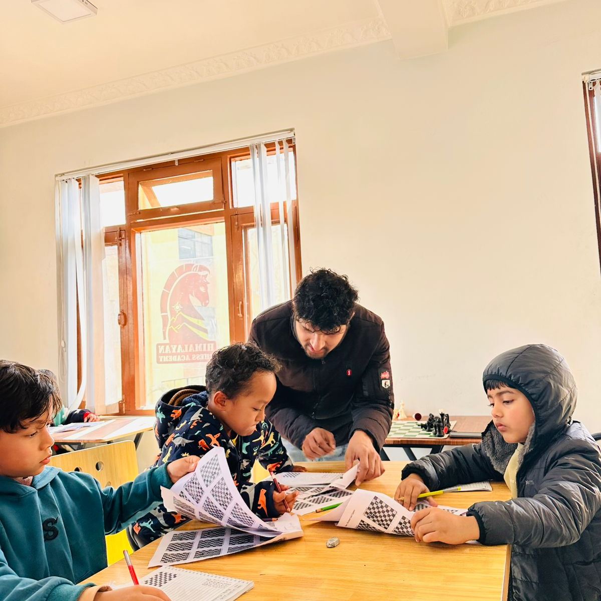 Chess Workshop Action